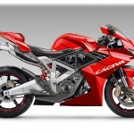 red cagiva bikes