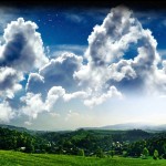 clouds beautiful natural background