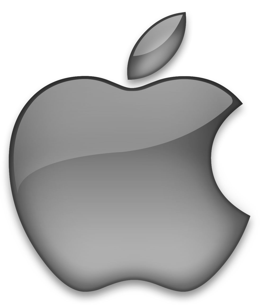 gray apple logo pictures