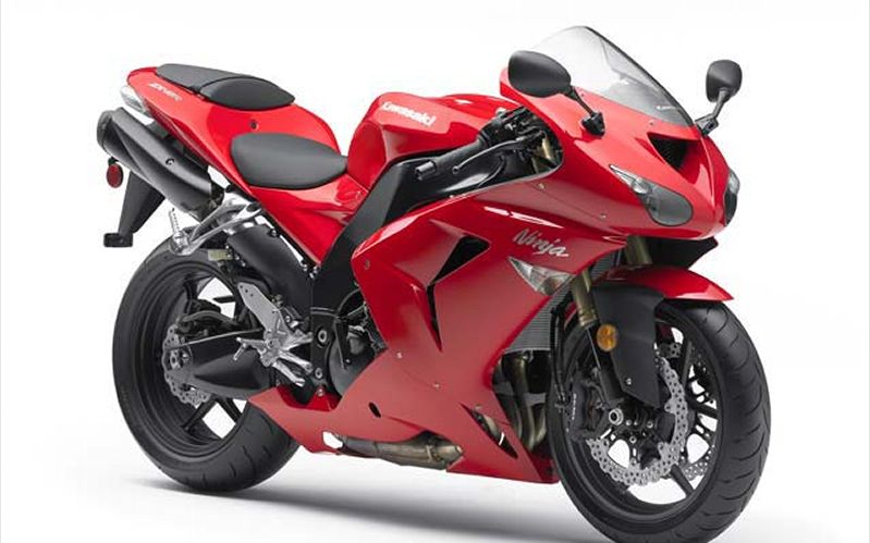 great kawasaki ninja red