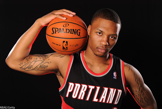 digital damian lillard hd wallpaper