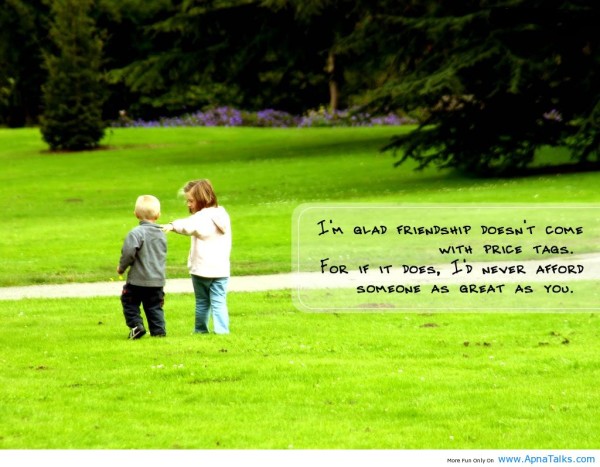 lovely quotes about friendship