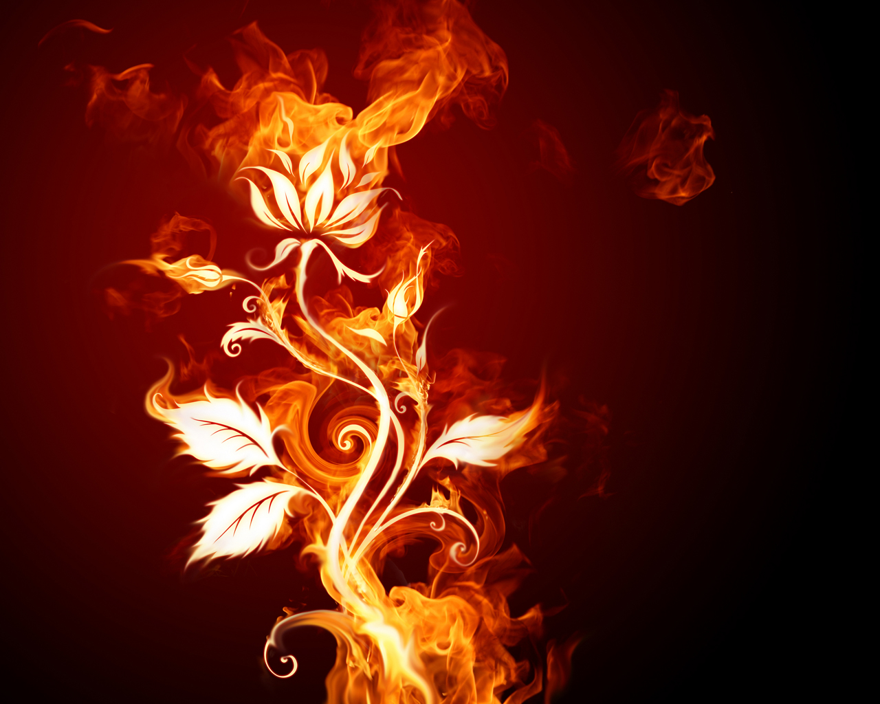 abstract fire wallpapers