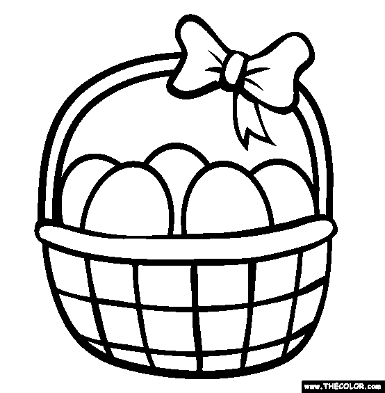 fantasy easter colouring pages