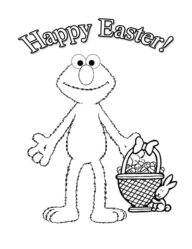 great easter colouring pages