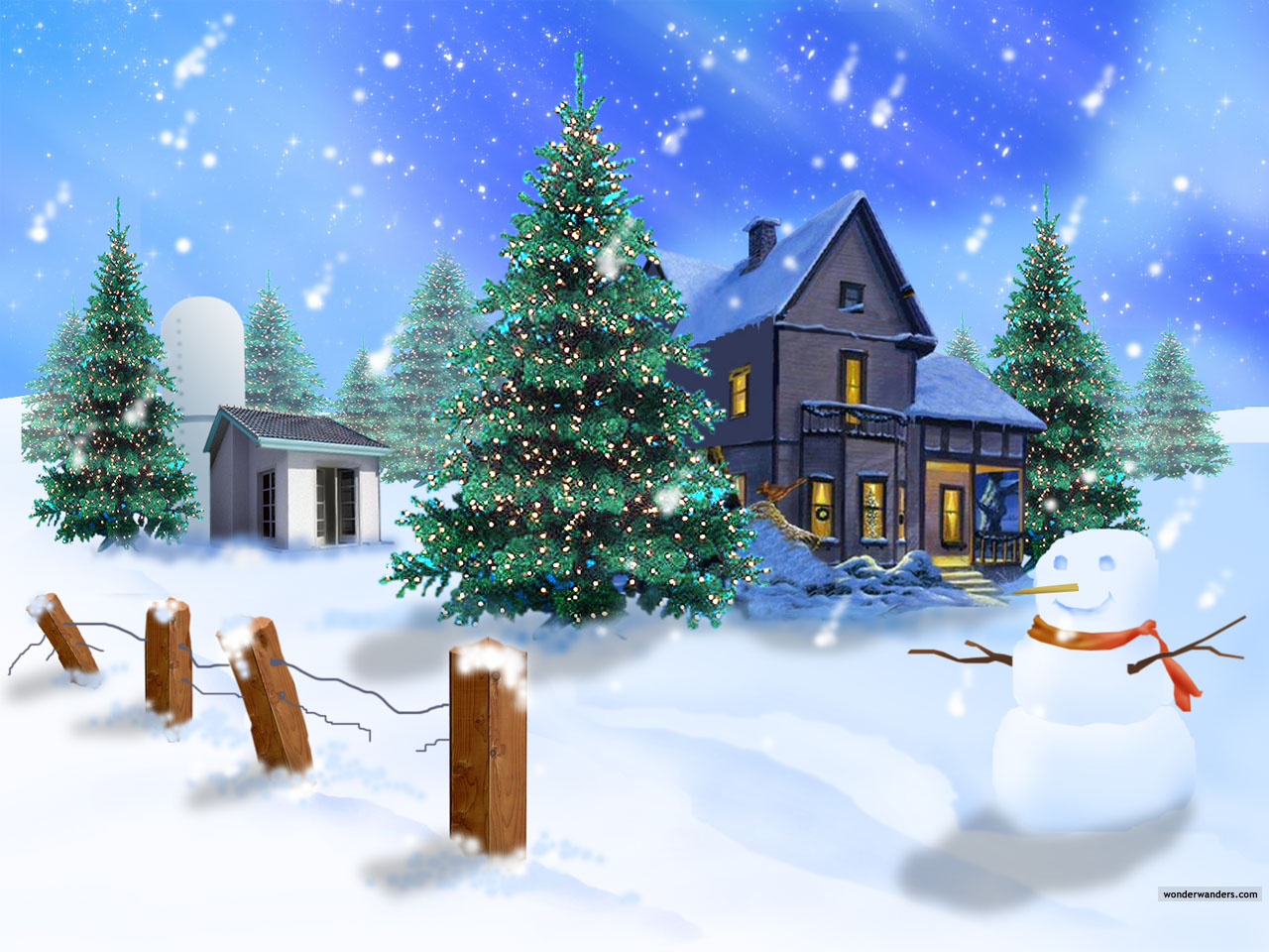 cute latest christmas wallpapers