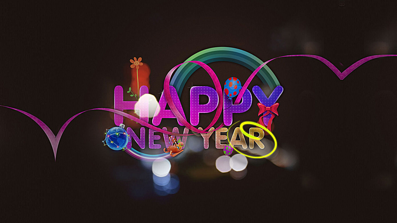 colored latest new year backgrounds