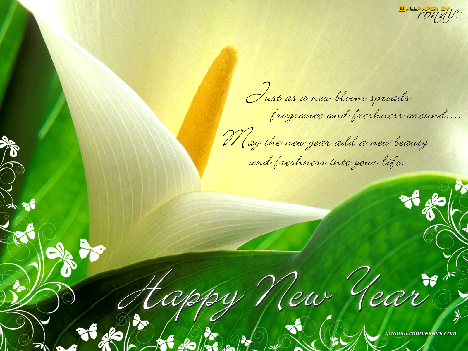 full 3d new year wishes wallpapers