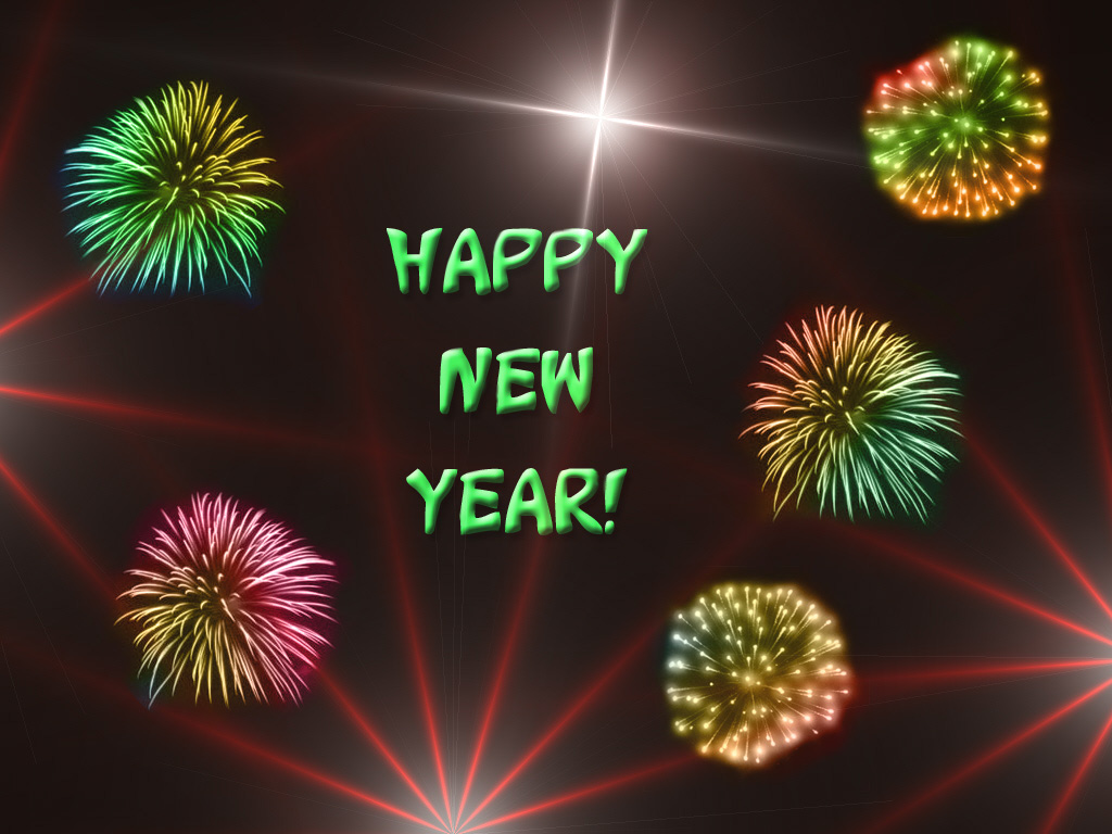 colorful happy new year images