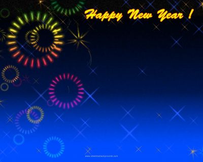 blue background new year