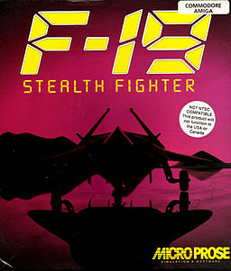 digital f19 stealth fighter image