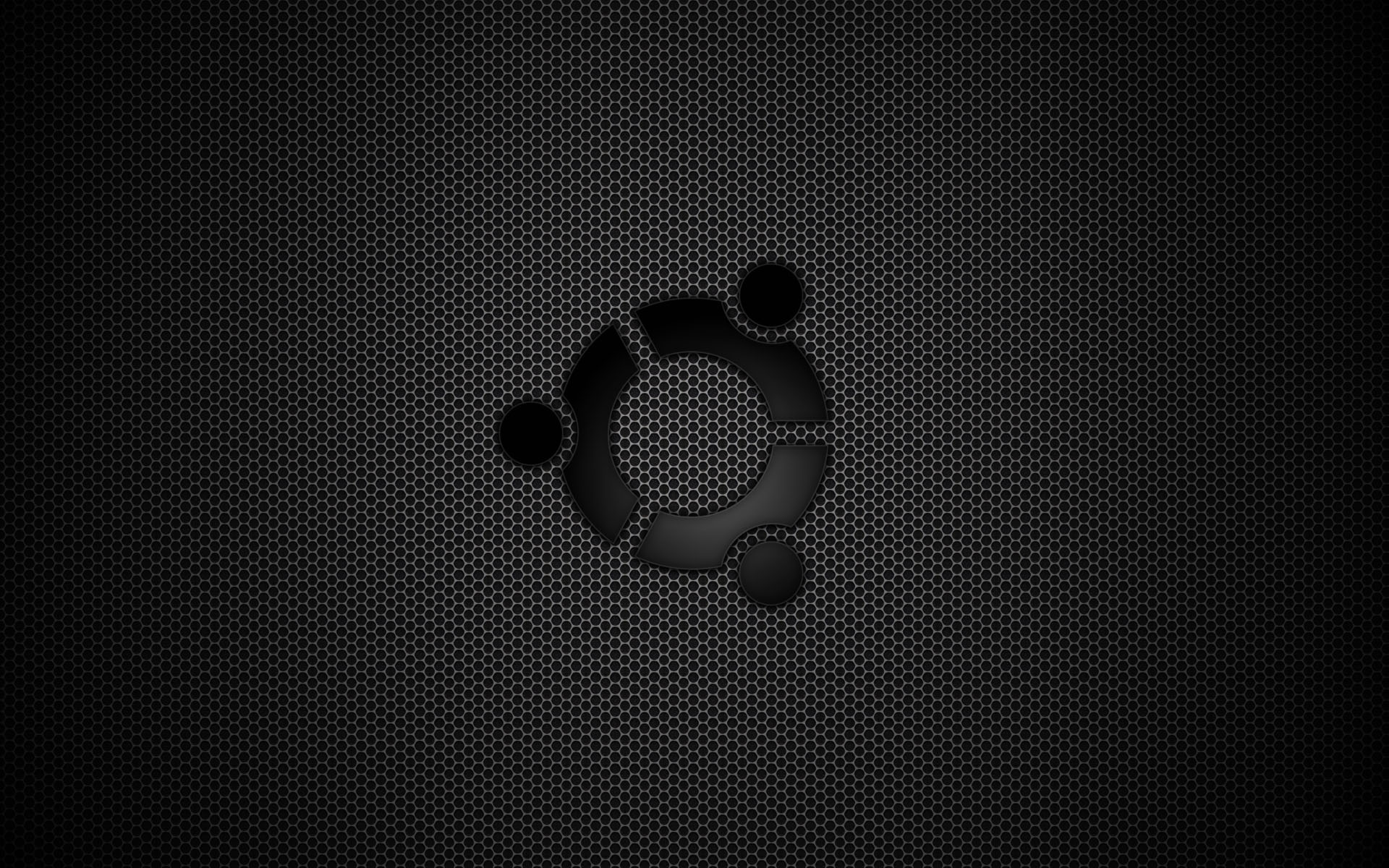 black ubuntu image wallpaper