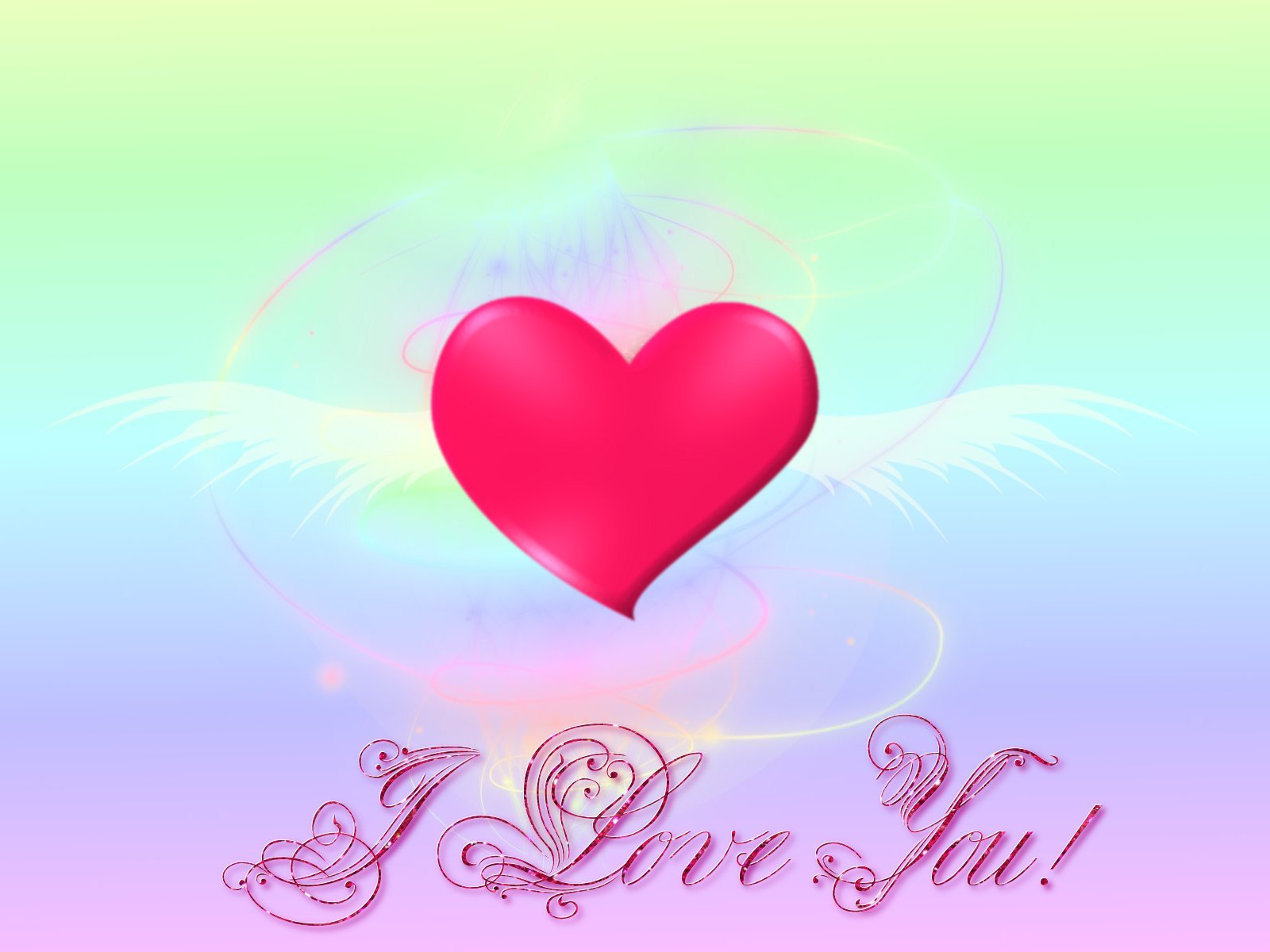 fractal love you wallpapers