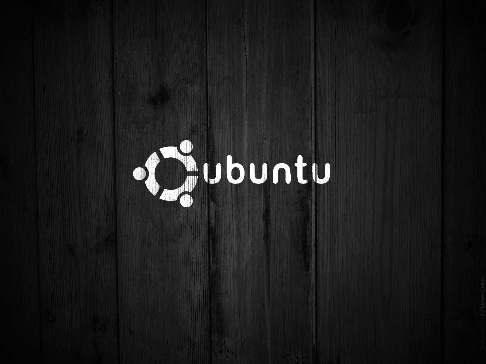 black background ubuntu