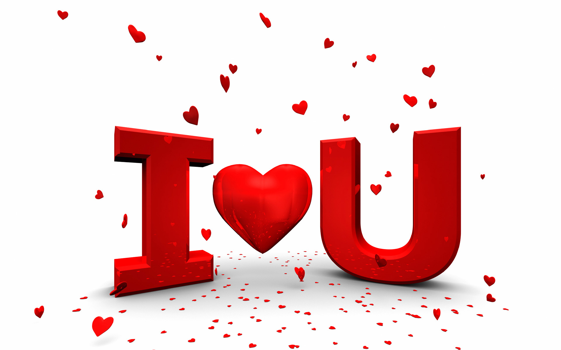 red love you picture