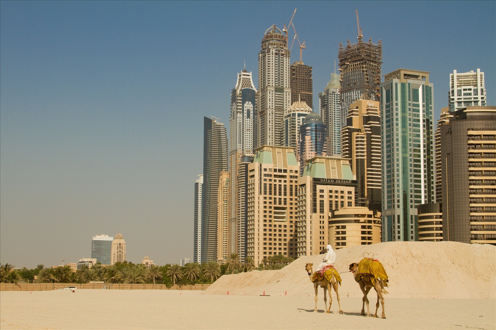 nice dubai cityscape image