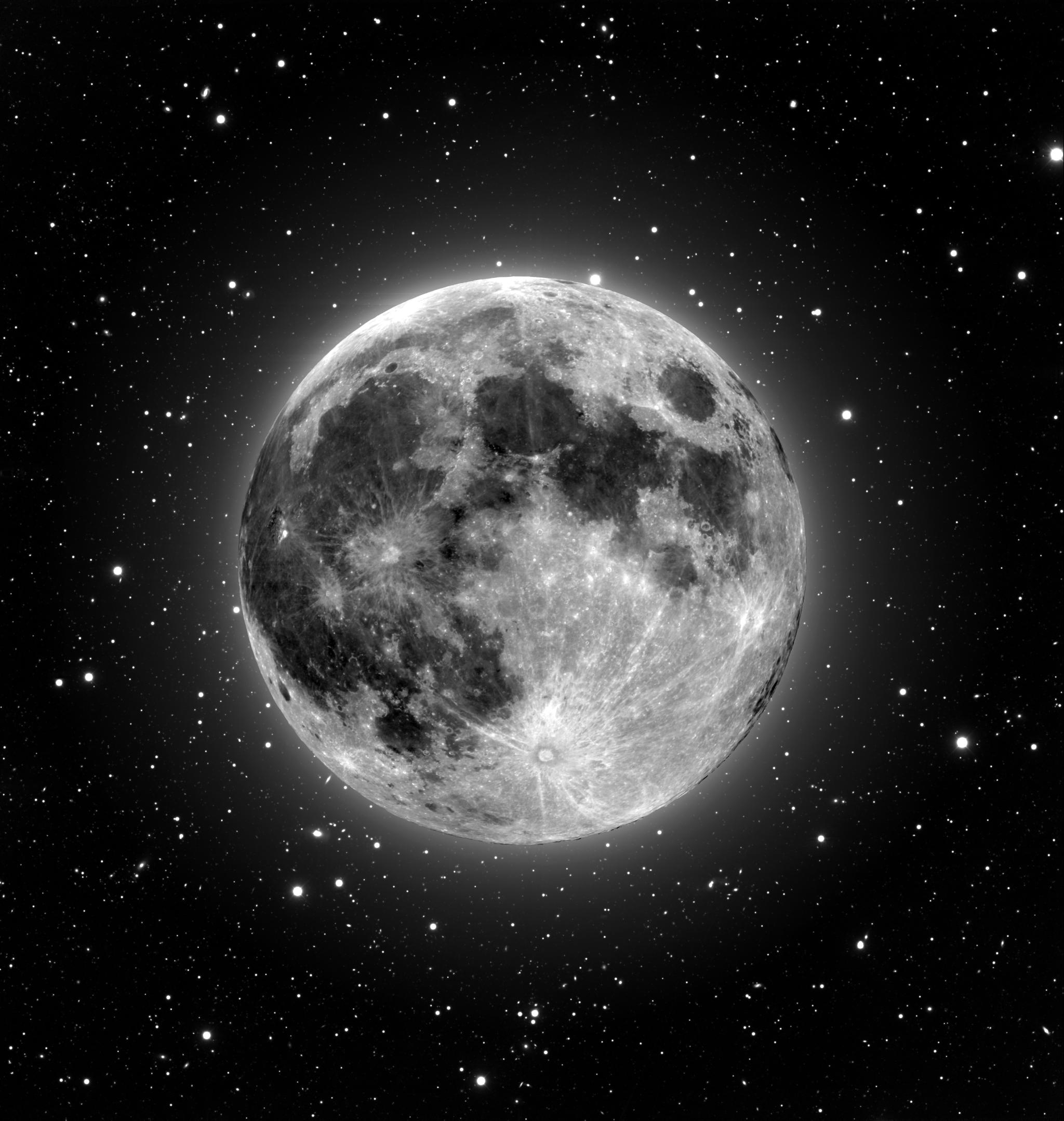 lovely moon and stars image