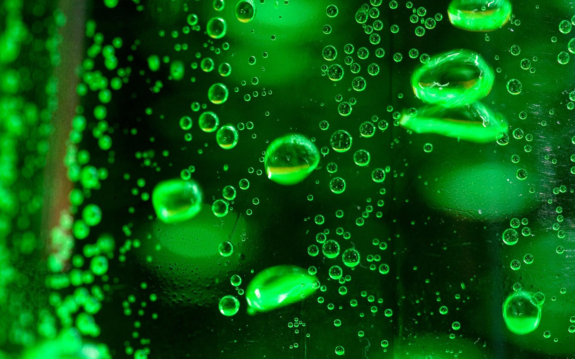 green water sparkling