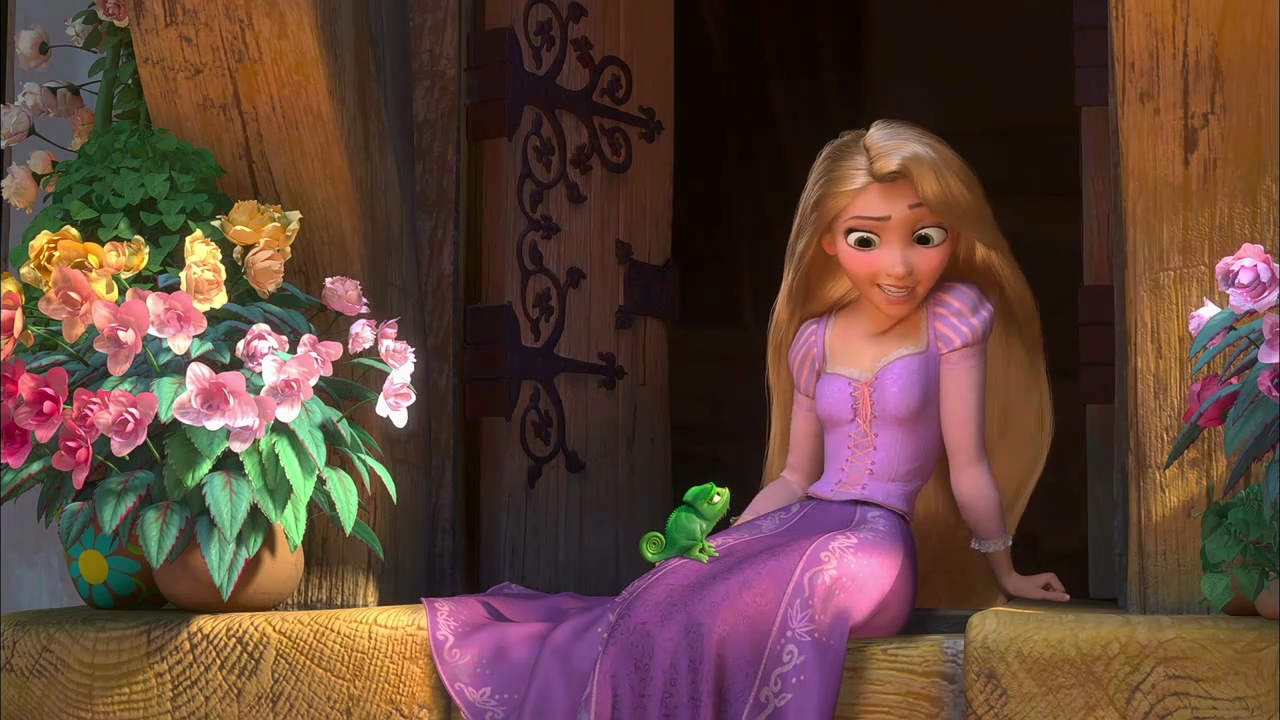 fantasy princess rapunzel tangled image