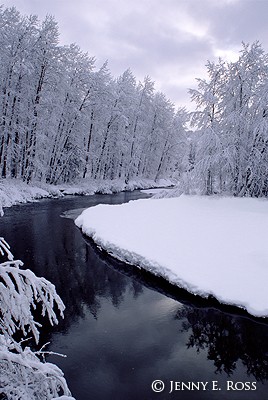 covered snow river photos image