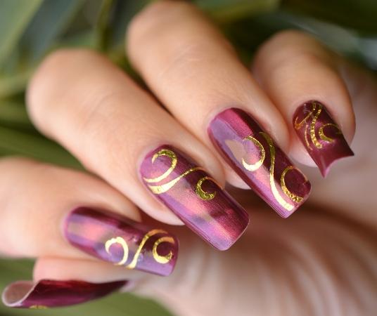 fractal latest nail designs image