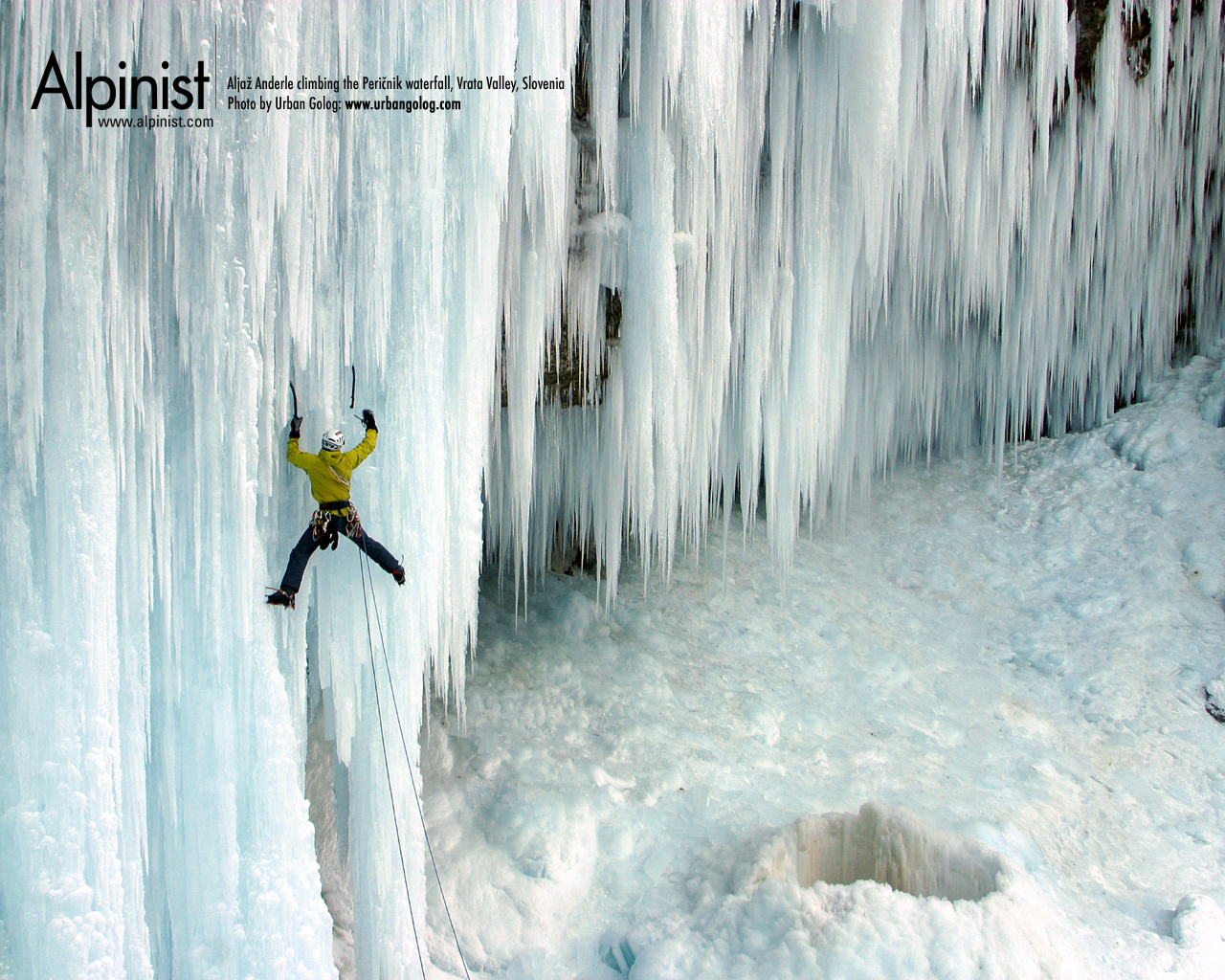 nature Ice climbing wallpapers