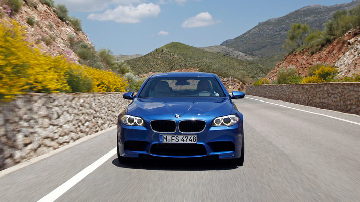 dark blue BMW m5 cars picture