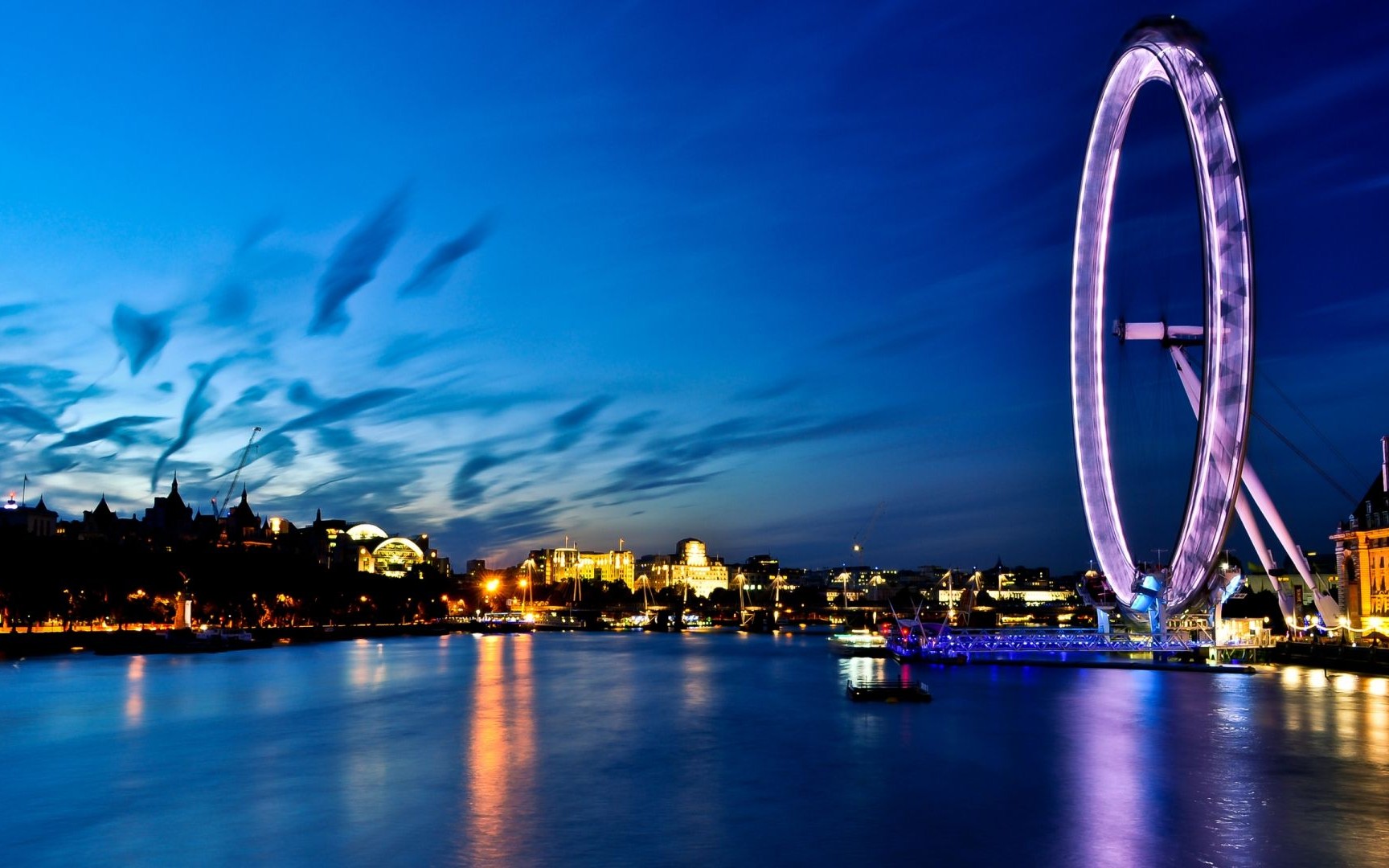 blue background london image