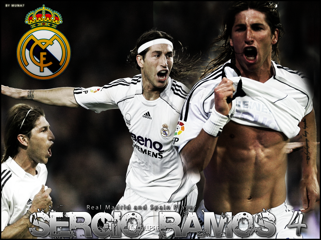 white sergio ramos picture