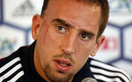 looking serious pictures of franck ribery
