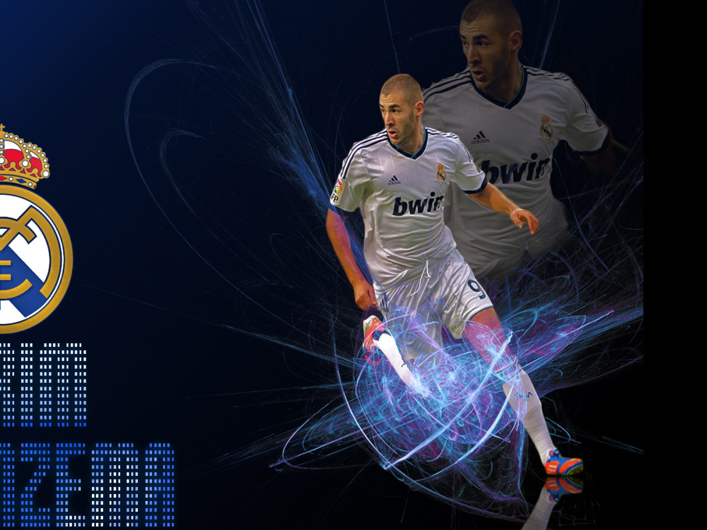 playing karim benzema image