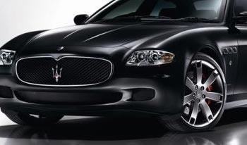 black maserati cars picture