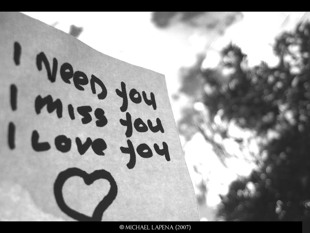 i need you I miss you pic