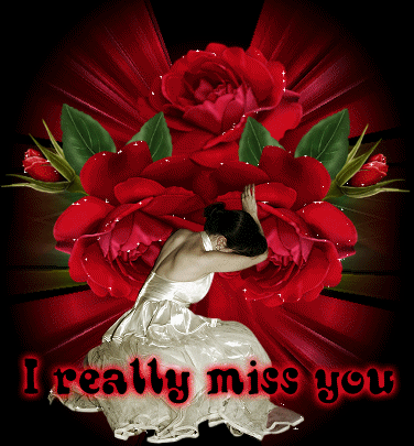 red roses I miss you picture