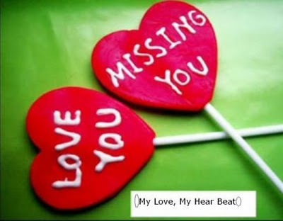 red two hearst I miss you