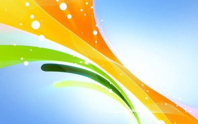 colorful curves wallpaper