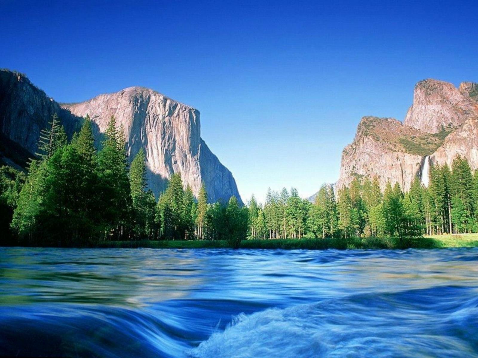 natural river wallpaper