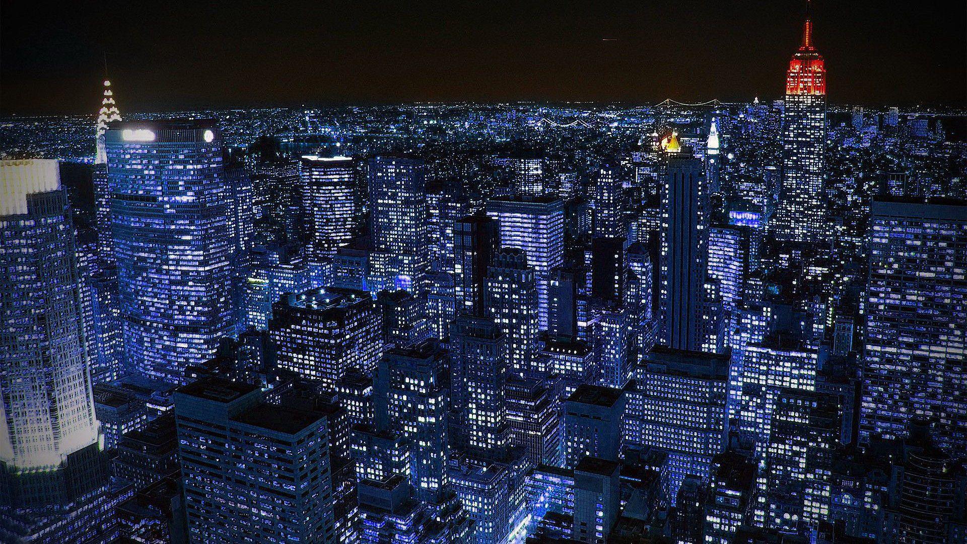 night city stunning HDR