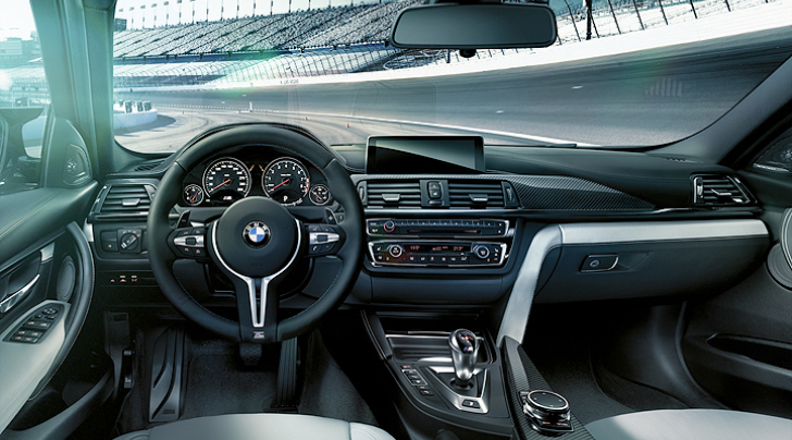 BMW M4 interior design detailed videophoto