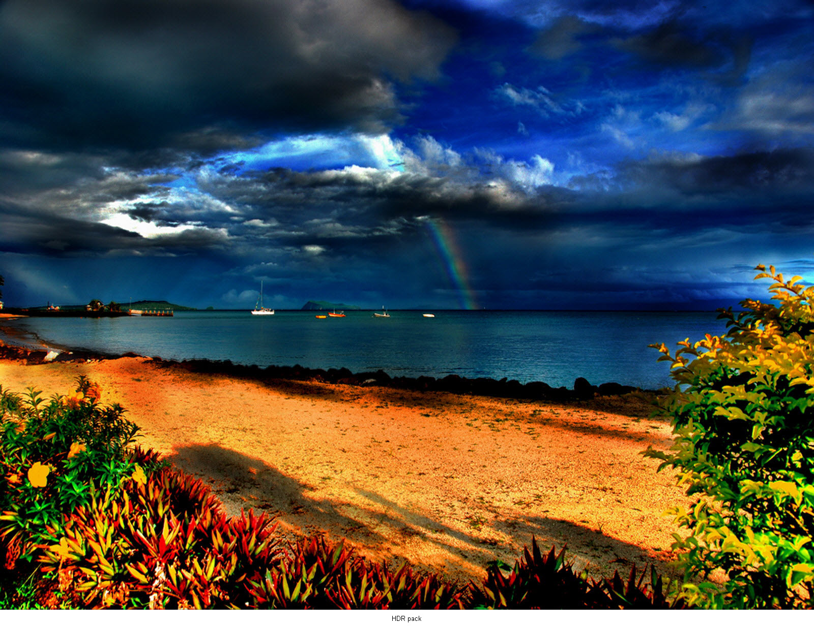 cloudy weather HDR backgrounds