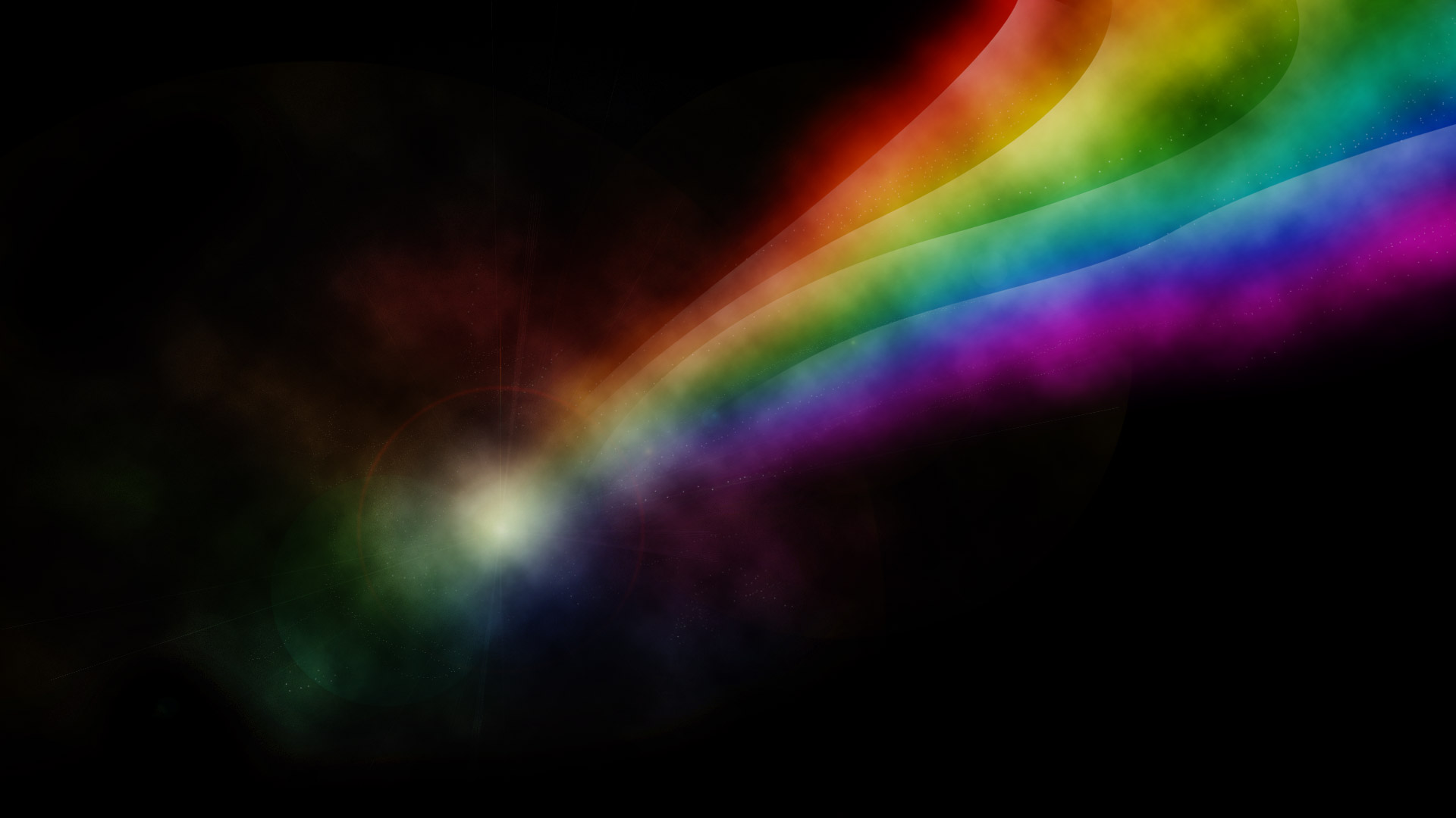 beautiful hd rainbow image