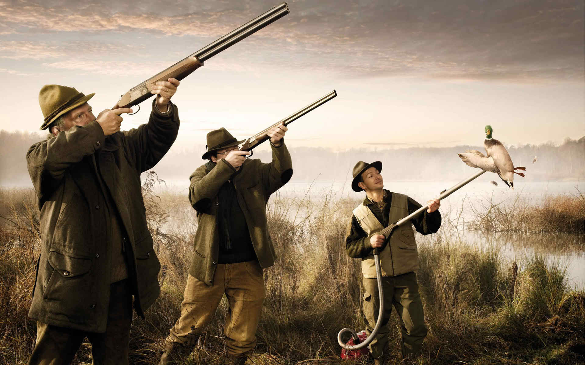people hunting wallpapers