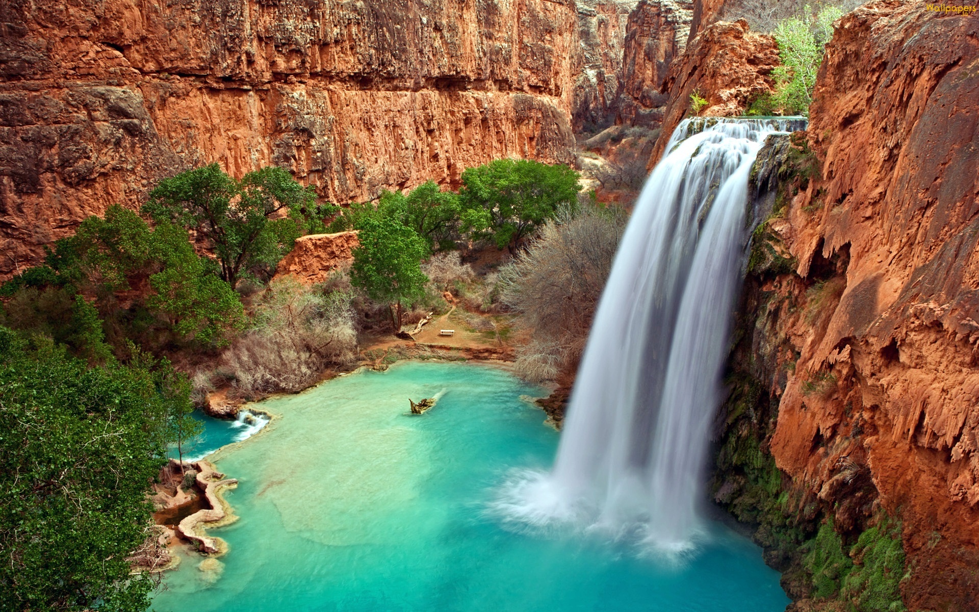 normal havasu falls wallpapers