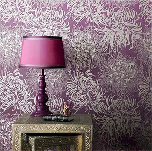 purple interior wallpaper image