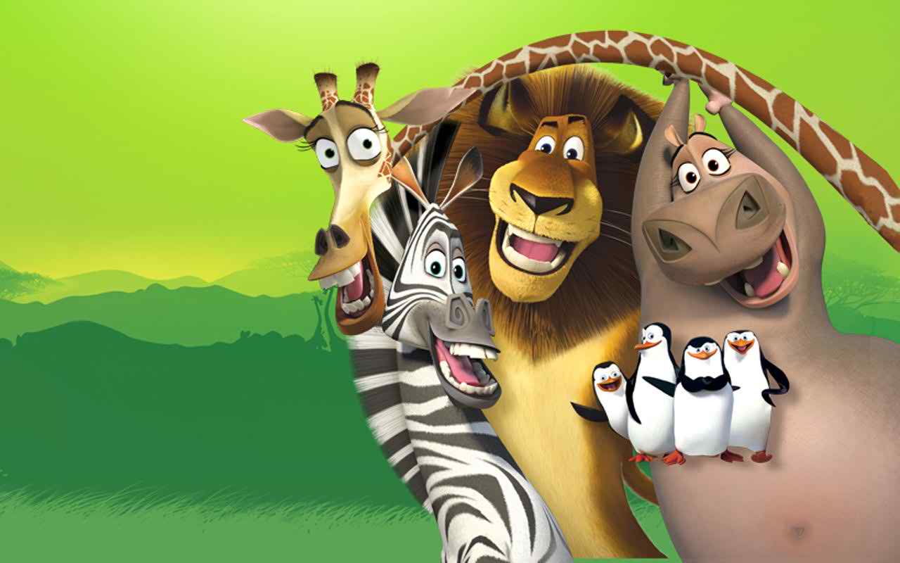 cute madagascar wallpaper image