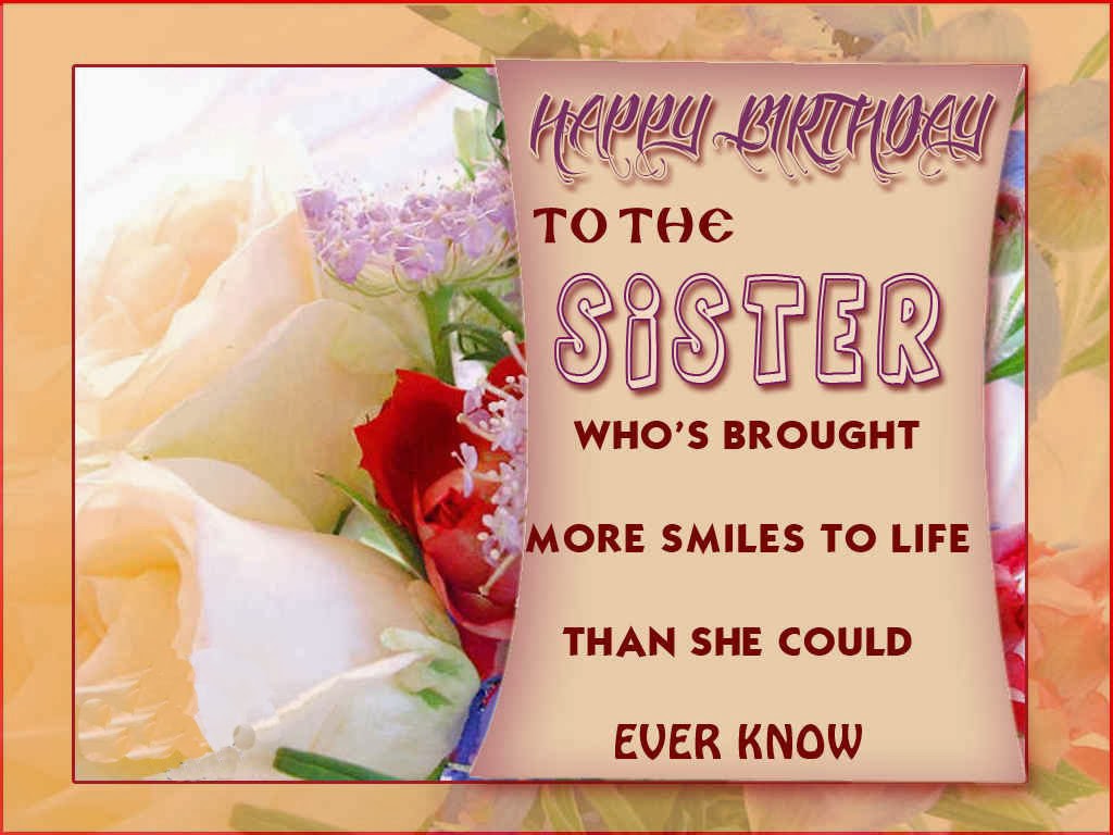e card happy birthday sister wallpapers