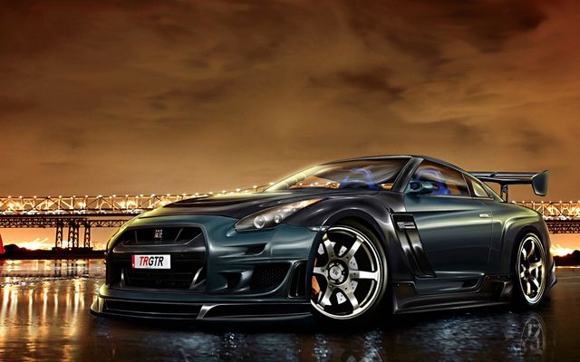 beautiful nissan GTR wallpapers