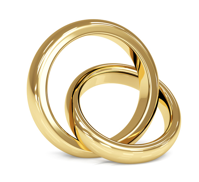 gold wedding ring image