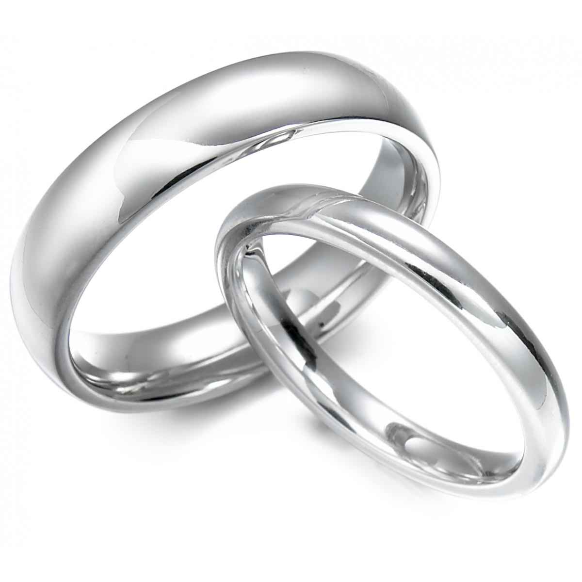 silver wedding ring image