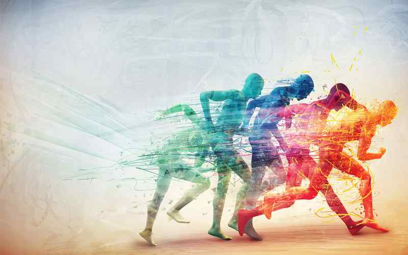colorful running hd backgrounds